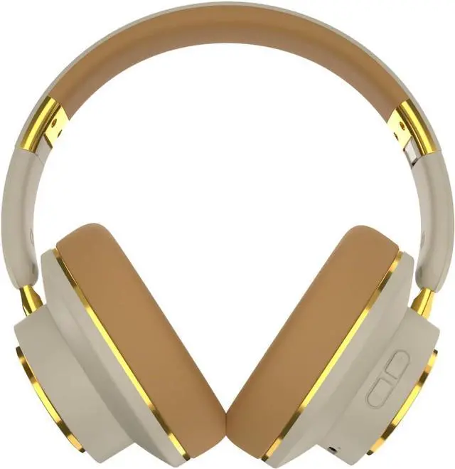 Alt view image 4 of 7 - H8 Wireless Active Noise Cancelling Headphones,120H Playtime,Deep Bass HiFi Foldable Bluetooth Headset, Soft Earmuffs &Light Weight for Home,Work,Travel,Prolonged Wearing,Women&Men(Khaki)