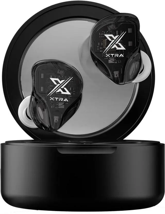 Main image of KZ Xtra Bluetooth 5.4 in-Ear True Wireless Noise Cancellation Earbuds 32H, 10mm Dynamic HiFi ANC Sound, APTX AAC DAC Earphone