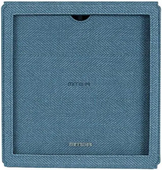 Alt view image 3 of 7 - MITER Carrying Case for FiiO iBasso Sony Shanling HiBy Cayin Astell&Kern Questyle, Handmade Acrylic Window Hard Storage Box for IEM Earphones + Digital Audio Player (Acrylic 4 Earphones Case-Blue)