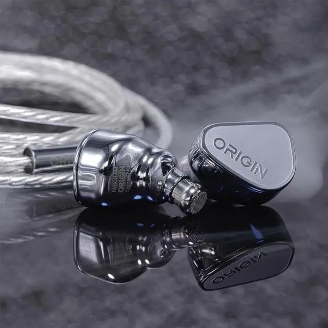 Alt view image 7 of 7 - TANCHJIM Origin In-Ear Earphone, Noise Cancellation HiFi Wired Earbuds IEM 10mm DTM5 Dynamic Driver Monitor with 3 Replaceable Conduit 3.5mm 2 Pin Detachable Cable for Musician Singer Audiophile