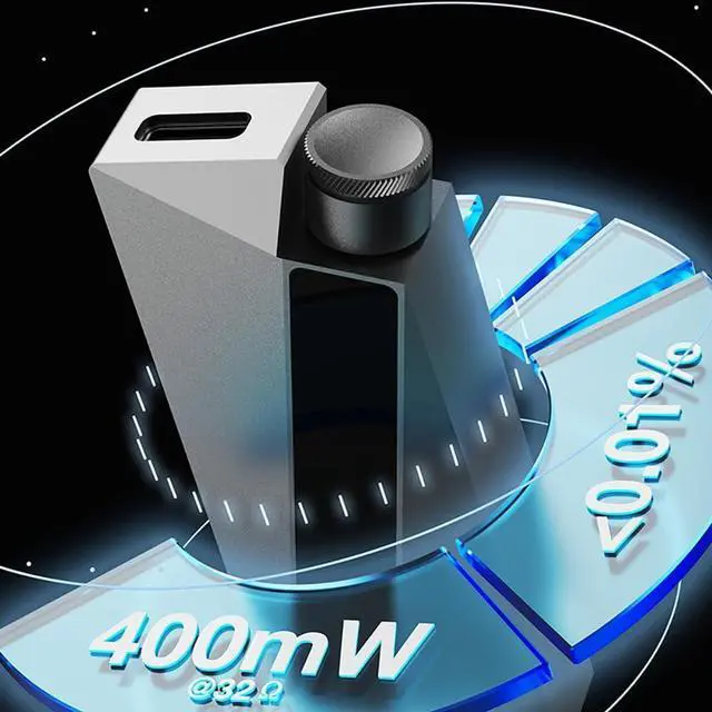 Alt view image 6 of 6 - Luxury & Precision W4 Portable USB DAC/AMP Headphone AMP Flagship with LP5108 Core, Native DSD64/128/256, 3.5mm SE/4.4mmBAL Jacks