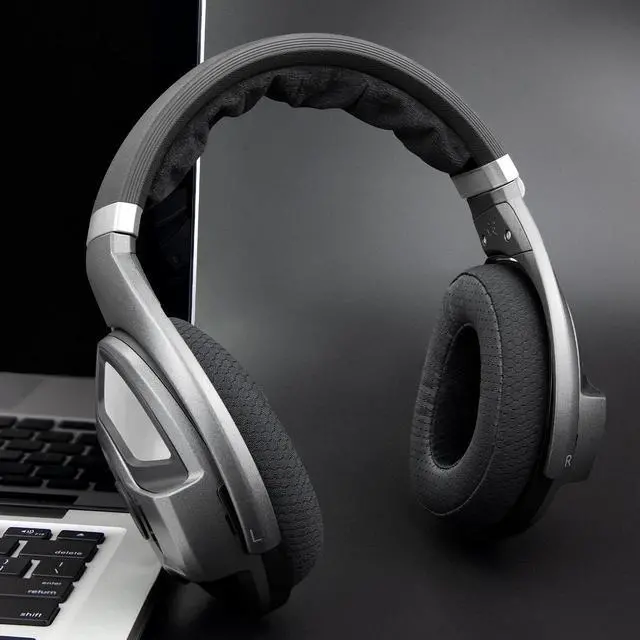 Alt view image 3 of 7 - SOULWIT Lambskin Replacement Earpads for Sennheiser HD700 HD 700 Headphones. Ear Pads Cushions with Durable Mesh Fabric, Noise Isolation Memory Foam - Black