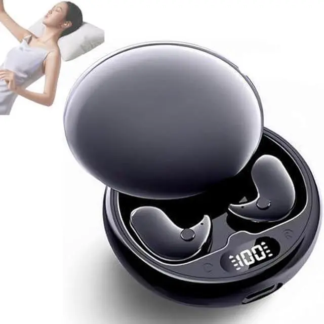 Main image of Drift - Invisible Earbuds,visionBeam Earbuds,Invisible Sleep Wireless Earphone,Light-Weight Noise Blocking (Black)