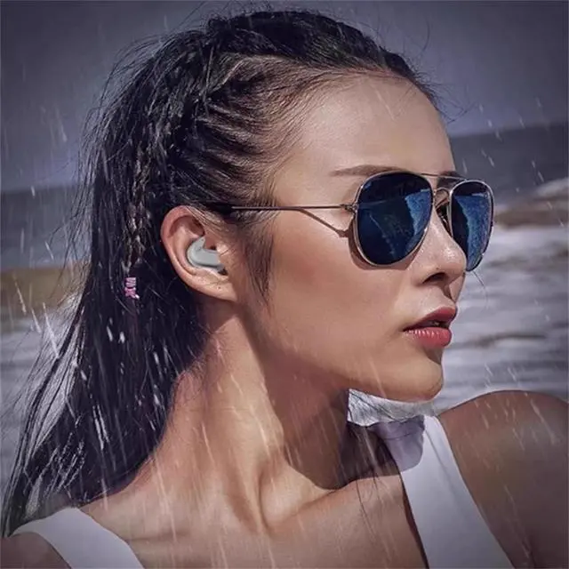 Alt view image 5 of 7 - Drift - Invisible Earbuds,visionBeam Earbuds,Invisible Sleep Wireless Earphone,Light-Weight Noise Blocking (Black)