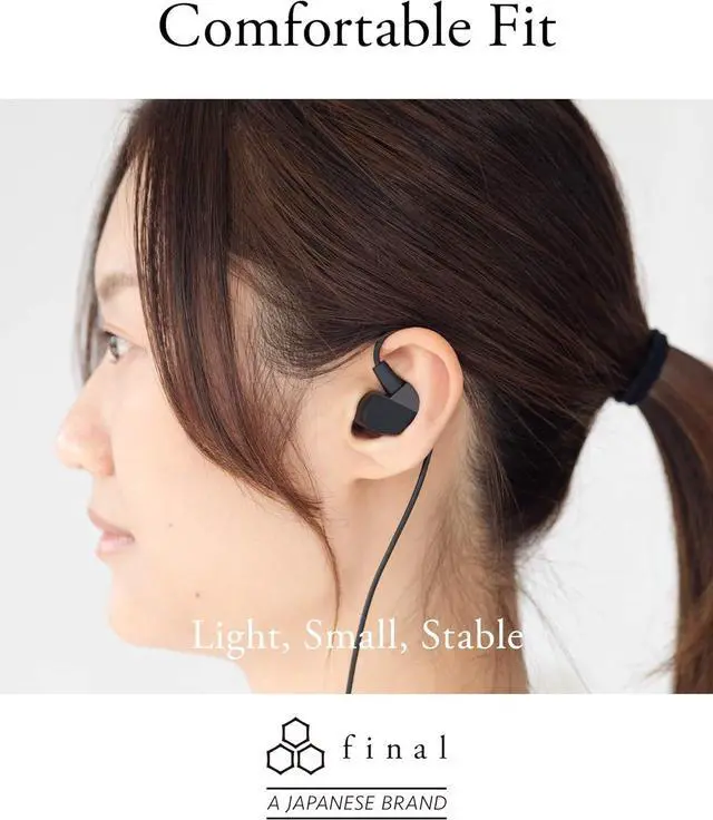 Alt view image 4 of 6 - Final VR3000 Gaming Earphones - Immersive Open World Adventure Gaming - In-Line Microphone & Controls - Black