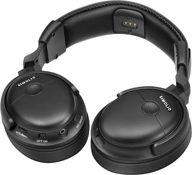 Main image of SIMOLIO TV Headphone Wireless Receiver, Replacement Headphone for SM-829D1 & SM-829D2 Digital Wireless TV Headphones