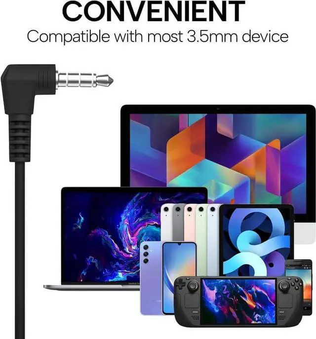 Alt view image 6 of 6 - Maeline Bulk Earbuds 100 Pack in-Ear Stereo Headphones for School Classroom, Library, Travel, Gym, Tangle-Free in-Line Microphone Earbuds for Phones, Tablets, Laptops, Computer 3.5mm Jack, Multi Color