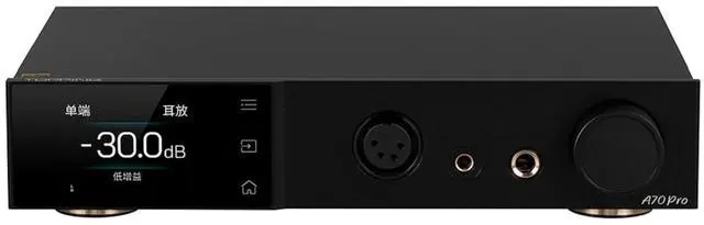 Main image of Topping A70Pro Fully Balanced Headphone Amplifier 17000mWx17000mW HPA, RCA/XLR/TRS/EXT to 4.4mm/6.35mm/4-Pin XLR Headphone Amp RCA XLR Output Preamp with 12 Trigger for Earphone//IEMs (Black)