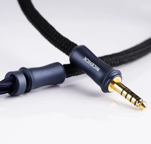 Alt view image 7 of 7 - DragonScale Pro IEM Cable, 8N OCC Foil Earphone Replacement Cables, Headphone Balanced, in Ear Monitor Cords for 7hz Zero:2 Orchestra Lite Cadenza Hype4 Supermix4 (OFC 4.4mm with 2Pin)