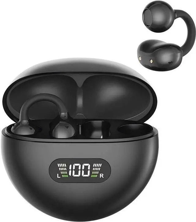 Main image of ZYDIIE AI Translation Earbuds, 144 Languages, Real-Time Translation, Bluetooth 5.4, Touch Control, Black