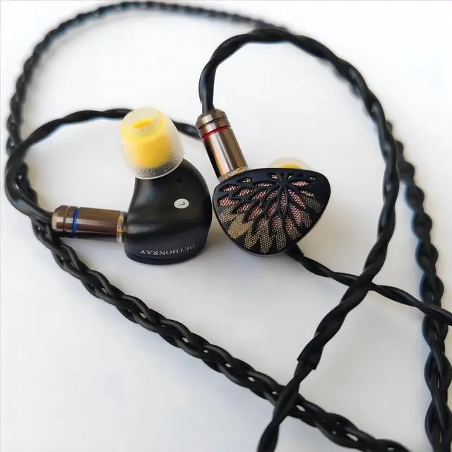 Alt view image 2 of 6 - TANGZU YuXuanJi TPLX 10mm Topology Dynamic Driver in Ear Monitor Earphones, HiFi Wired Earbuds, Zinc Construction IEM Headphones (Black, 3.5mm)