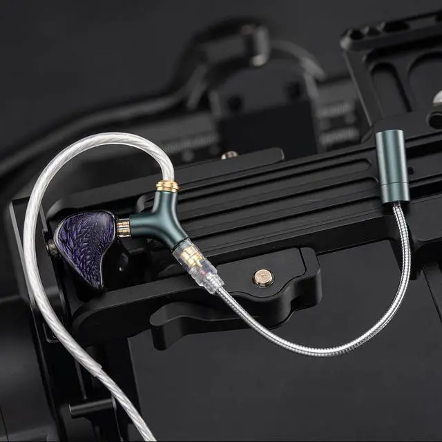 Alt view image 5 of 7 - QOA Kinera Celest IEM Cable with Mic,with Detachable 3.5mm/4.4mm Plug,Earphone Upgrade Cables,HiFi in Ear Earphone Cable, for Audiophile Musician (mmcx)