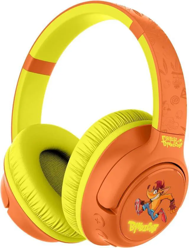 Alt view image 2 of 5 - Wireless Headphones Crash Bandicoot with LED Light
