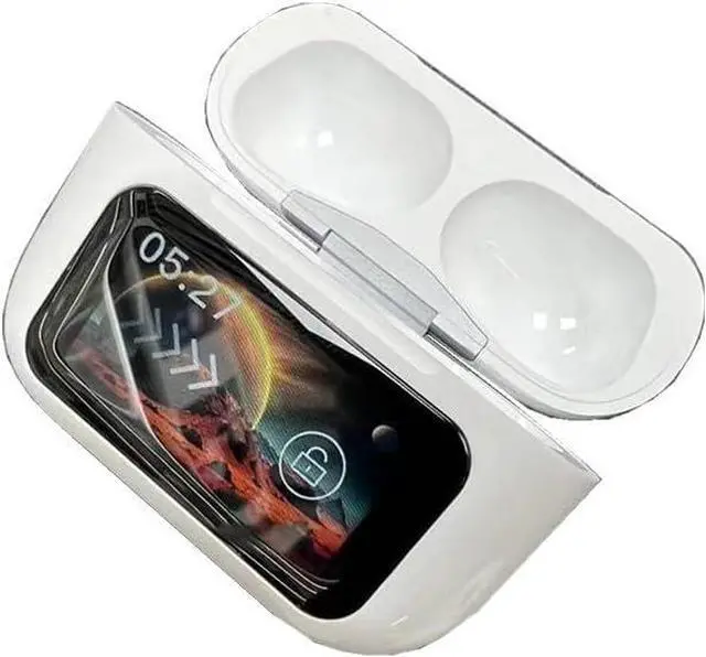 Alt view image 2 of 6 - Full Color Touch Screen Real Time Translation Bluetooth Wireless Headset 16 Language LCD Touch Screen with ANC A9 Pro Open Air Noise Canceling Headset for Business and Learning (fig. reactionary)