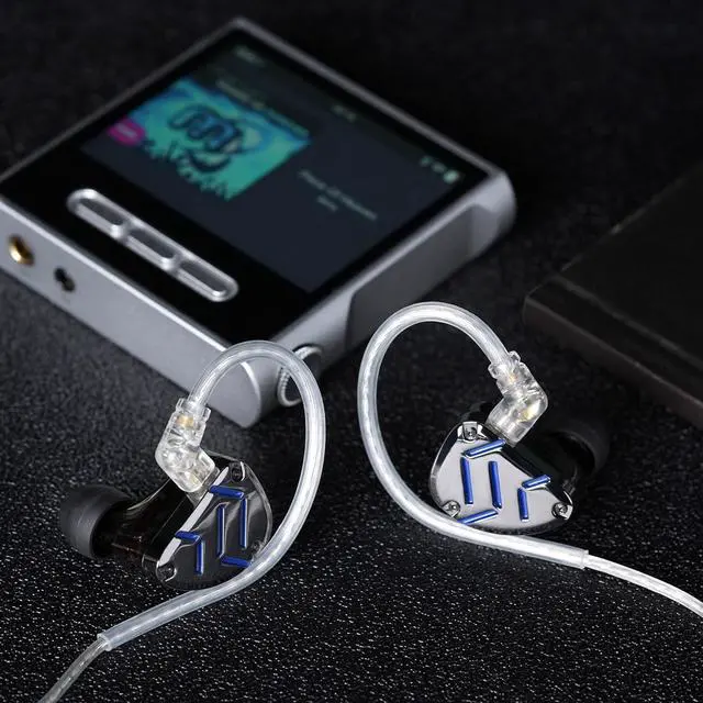 Alt view image 7 of 7 - KZ ZAT in-Ear Monitor 8BA+1DD Hybrid Drivers Earbuds with 4 Tuning Switches HiFi Bass Noise Cancelling Earphones, Clarity in All Frequency Stereo Sound Headphone for Audio Engineer, Musician (MIC)