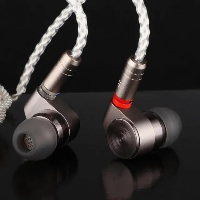 Alt view image 3 of 7 - TIN Audio T2 in Ear Monitor, 2DD Double Dynamic Driver IEM Earphones, HiFi Wired Earbuds, with Metal Cavity, Detachable 2pin Audio Cable for Audiophiles Musicians