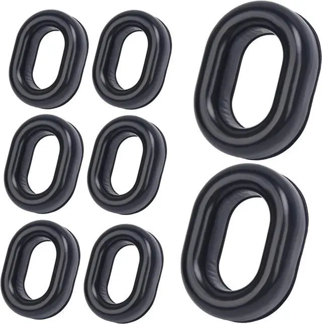 Main image of WODASEN 4-Pairs Replacement Gel Ear Pads for David Clark H10-60 H10-20 H10-30 Aviation Headset Cushions Hearing Protectors Headphones Covers with Noise Isolation Soft Memory Foam Pad (4 Pack)