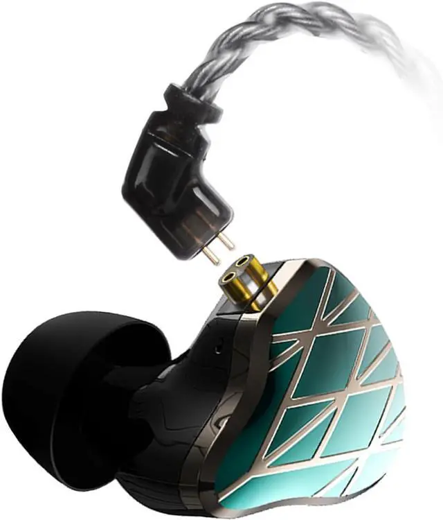 Alt view image 5 of 7 - FAAEAL in-Ear Recording Headset,HiFi Heavy Bass Music Earbuds with Powder Metallurgy Faceplate QDC 2-Pin Detachable 8N Mono-crystalline Copper Silver-Plated Cable Headphones Type-C w/mic