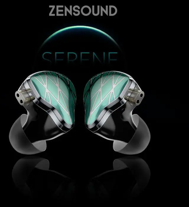 Alt view image 2 of 7 - FAAEAL in-Ear Recording Headset,HiFi Heavy Bass Music Earbuds with Powder Metallurgy Faceplate QDC 2-Pin Detachable 8N Mono-crystalline Copper Silver-Plated Cable Headphones Type-C w/mic