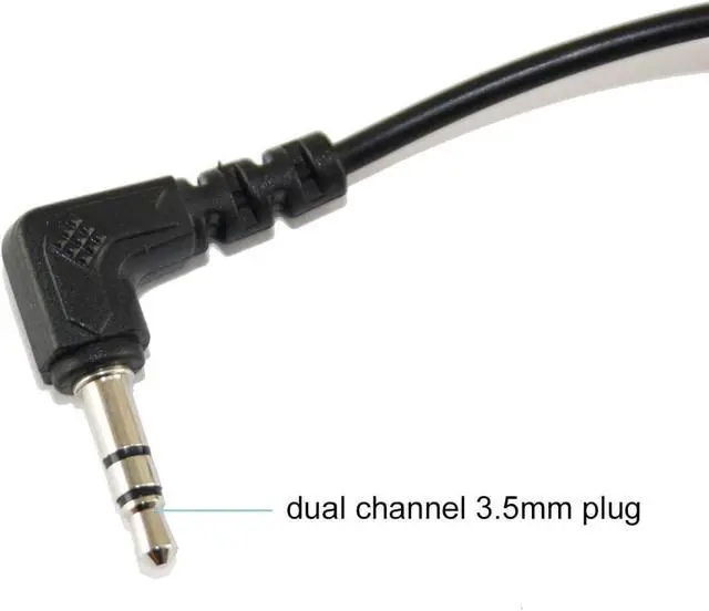 Alt view image 3 of 7 - EXMAX DTP-03 3.5mm D-Shape Single Side Ear Hook Clips Earphone Headset Headphone Dual Channel for Tour Guide System Receiver Tablet Laptop PC Skype YouTube MP3/4 DVD(30PACK)