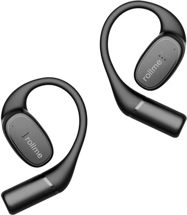 Alt view image 3 of 7 - Liberty One Open Ear Headphones, Wireless Earbuds with Earhooks, Secure Fit, Ergonomic Design, Bluetooth 5.3, IPX5 Water-Resistant, Sweat Resistant, Fast Charging, 30HRS Playtime(Black)