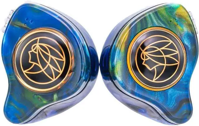 Main image of TFZ Athena AE Edition Dynamic Driver in-Ear Monitor Earphones, Wired HiFi Earbuds with 3.5mm 0.78-2Pin Detachable Cable, IEM Headphones for Musicians, Audiophiles and Collectors (Gold)