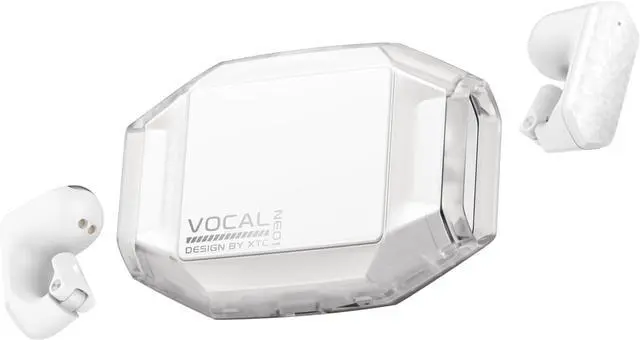 Main image of IMOO E5 Open Earbuds, Wireless Headset Mic Noise Cancelling, Bluetooth Sports Earphones, Clip on Earbuds for Comfort, Up to 30 Hours of Battery Life(White)