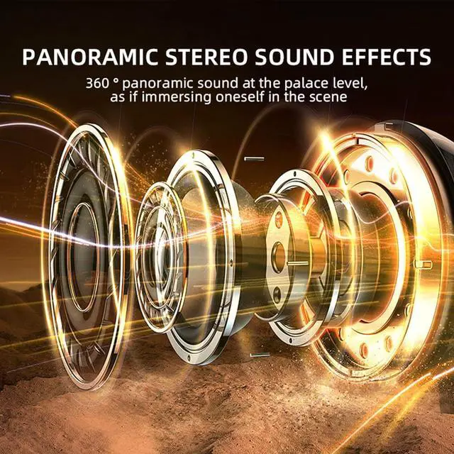 Alt view image 6 of 7 - 60Hrs Playtime Open Ear Headphones Bluetooth Earbuds IPX6 Waterpro of Ear Buds Wireless Bluetooth of Workout Headphones Bluetooth 5.3 for Running Headphones and Gym Headphones Sport Earbuds