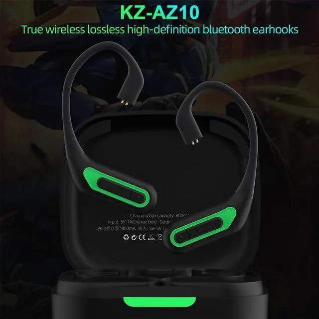 Alt view image 3 of 6 - KZ-AZ10 True Wireless Lossless High-Definition Bluetooth Earhooks, IEM Bluetooth Adapter,Wireless Bluetooth Earphone Module (2Pin 0.78/0.75mm)