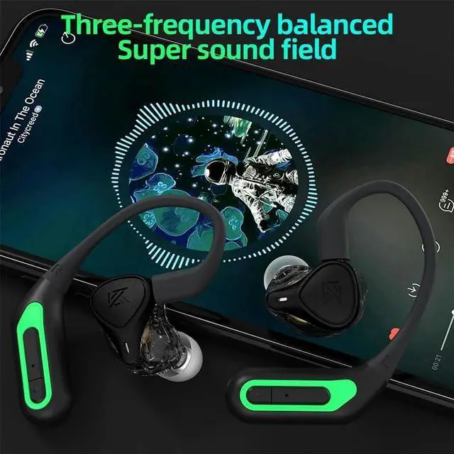 Alt view image 5 of 6 - KZ-AZ10 True Wireless Lossless High-Definition Bluetooth Earhooks, IEM Bluetooth Adapter,Wireless Bluetooth Earphone Module (2Pin 0.78/0.75mm)