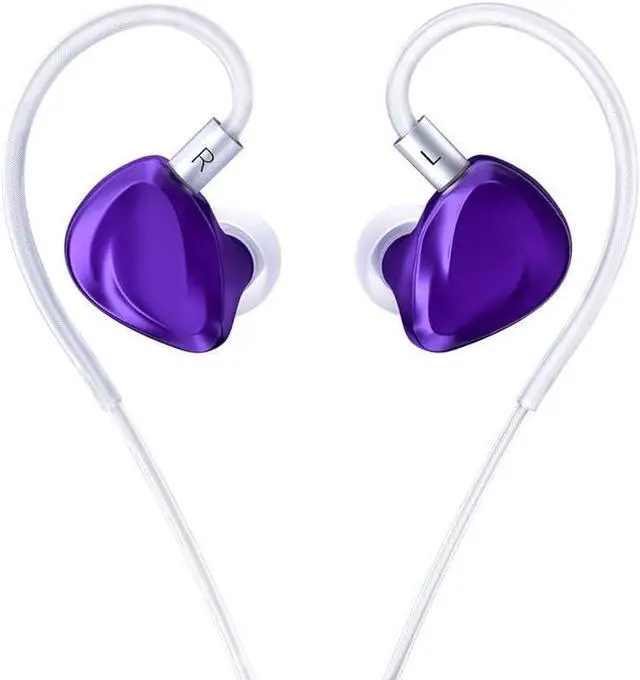 Alt view image 3 of 7 - YINYOO TRI I3 MK3, 10mm Beryllium Diaphragm DD in Ear Monitor, Hybrid IEM Earphones, Gaming Earbuds, HiFi Wired Earbuds with CNC Precision-Carved Housing, 4.4mm Balanced Plug(Purple)