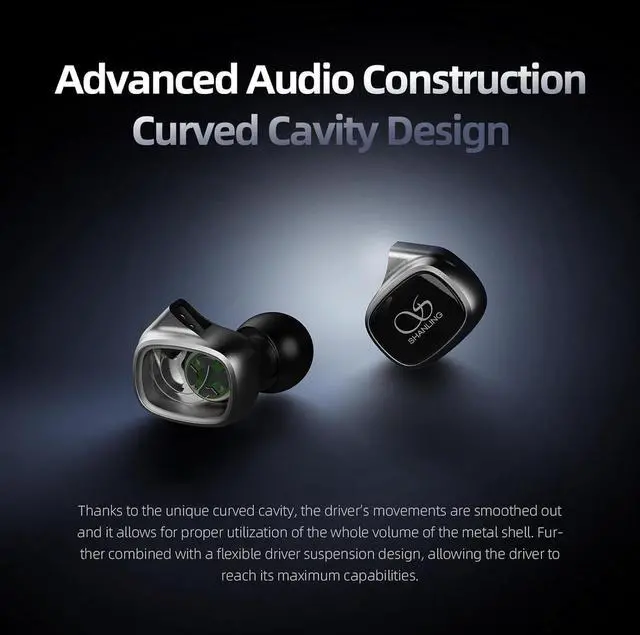Alt view image 4 of 7 - SHANLING MG20 HiFi Wired Earbuds, Type-C Plug in-Ear Earphones, DLC Diaphragm Dynamic Unit, Detachable 0.78/2PIN Cable, Ergonomic Design, Audiophile Earphones for Music