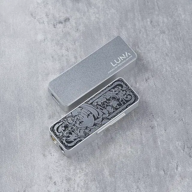 Alt view image 5 of 7 - TANCHJIM Luna Flagship Configuration Portable USB DAC/Amp Dual CS43198 Dual Output ports3.5mm 4.4mm DSD256 Headphone Amplifier (Limited Edition-Silver Sword)