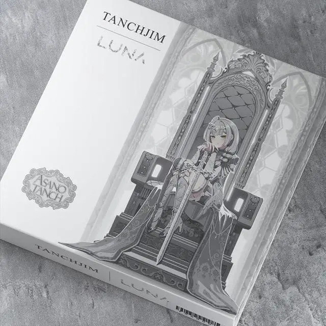 Alt view image 4 of 7 - TANCHJIM Luna Flagship Configuration Portable USB DAC/Amp Dual CS43198 Dual Output ports3.5mm 4.4mm DSD256 Headphone Amplifier (Limited Edition-Silver Sword)