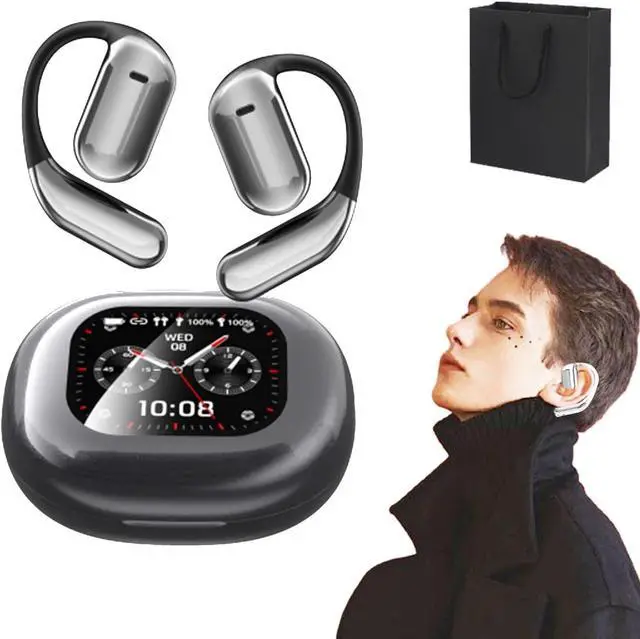 Main image of Vylaras Earbuds, Vylaras Ai Translator Earbuds, Vylaras Earbuds Translator, Vylaras Real Time Translator Earbuds, Vylaras Ai Translation Earbuds, Vylaras Ear Buds Translator (Black)