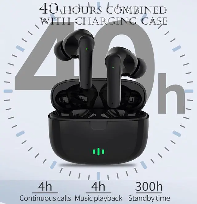 Alt view image 6 of 7 - Pink Active Noise Canceling Earbuds Wireless Bluetooth Sleeping Noise Cancelling Earbuds Earphones For Sleep Noise Reduction Ear Buds Sleeping Noise Cancellation Bluetooth Headphones Noise Canceling