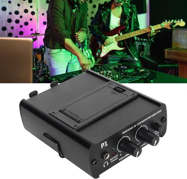 Alt view image 2 of 7 - Portable Headphone Amplifier, Multi-Channel Stereo Passive Headphone Amplifier Mixer with 2 XLR Inputs, Balanced Splitter for Phone, MP3 Players, Computers, etc.