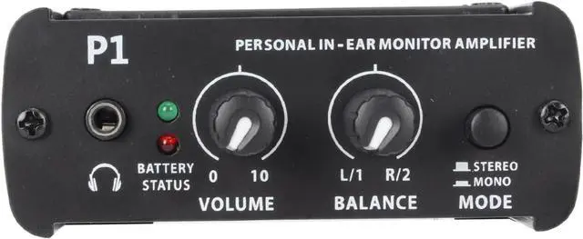 Alt view image 6 of 7 - Portable Headphone Amplifier, Multi-Channel Stereo Passive Headphone Amplifier Mixer with 2 XLR Inputs, Balanced Splitter for Phone, MP3 Players, Computers, etc.