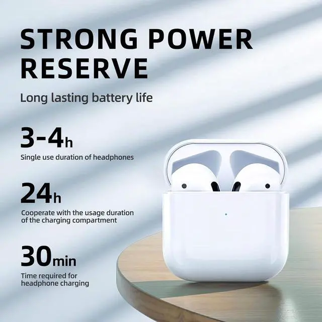 Alt view image 5 of 5 - Coodoo Bluetooth Headphones with up to 40 Hours Battery, Microphone for Call, Foldable and Comfortable, Android and iOS Compatible