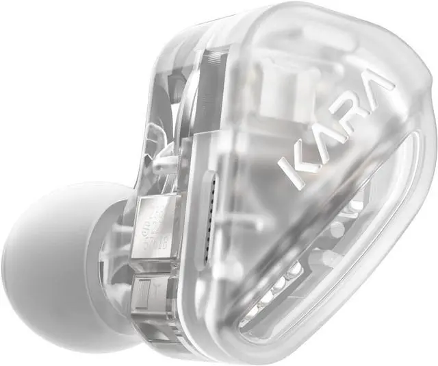 Alt view image 5 of 5 - TANCHJIM Kara in-Ear Headphones with High Sound Quality Wired HiFi Listening IEM Earphones Headphones Gaming Earbuds White Color