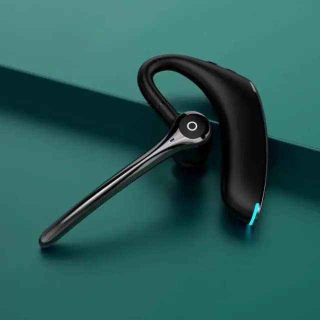 Alt view image 3 of 7 - Wireless Earphone Ear-Hook Headphone Boom Mic Compatible with Motorola Moto G Stylus 5G (2025), Handsfree Single Headset Over The Ear Earbud