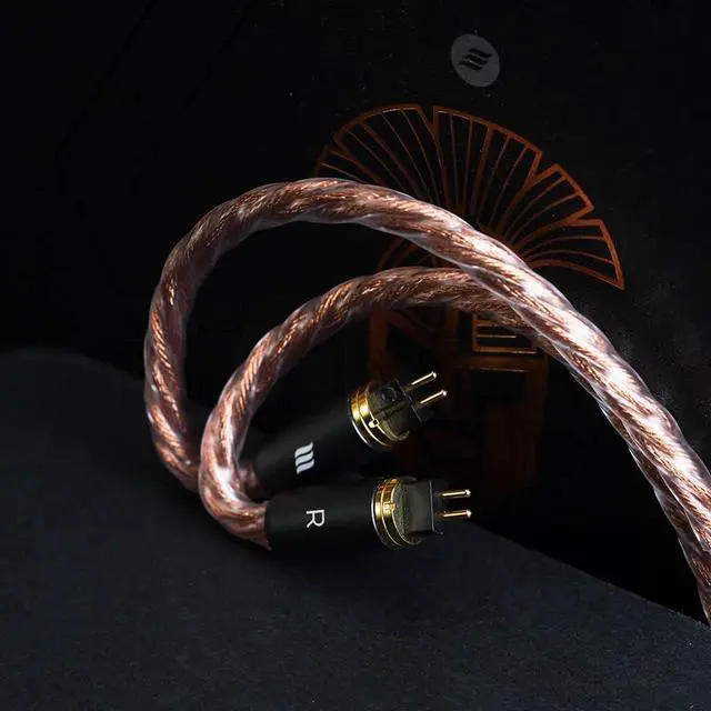 Alt view image 4 of 6 - HiFiGo Effect Audio Signature Series II Ares S II 8 Wire IEM Cable, HiFi Audiophile Earphone Wired Single Litz Copper Litz Copper Cable with Interchangeable 0.78 2PIN Connectors (2.5mm)