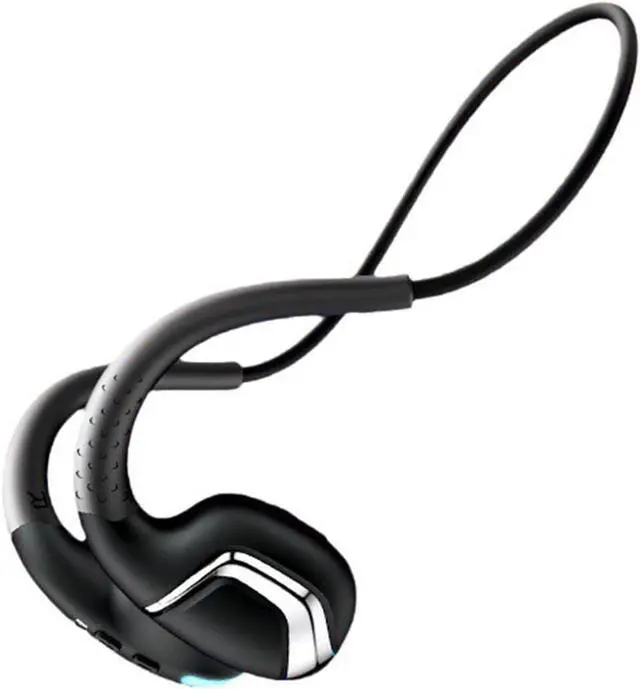 Alt view image 7 of 7 - Bone Conduction Headphones IPX7 Waterproof Open Ear Headphones Bone Conduction Bluetooth 5.3 Wireless Earphones Sport Earbuds with Mic Sweatproof Headset for Running,Cycling White