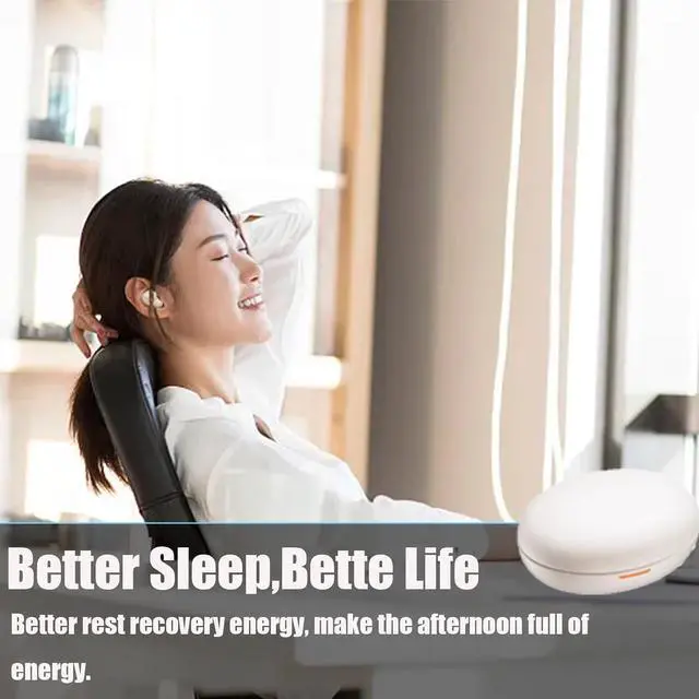 Alt view image 4 of 7 - Sleep Headphones Noise Cancelling Earbuds for Sleep Sleep Earbuds Sleeping Headphones for Side Sleepers Headphones Earbuds Bluetooth 5.3 Wireless Open Ear Headphones for Sleeping Driving Waite