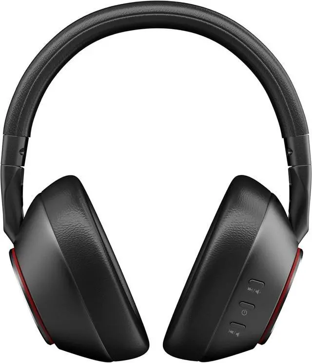 Alt view image 6 of 6 - Bluetooth Headphones Over Ear, 60 Hours Playtime Wireless Headphones with Microphone, Foldable Lightweight Headset with Deep Bass, HiFi Stereo Sound for Travel Work Cellphone - Black