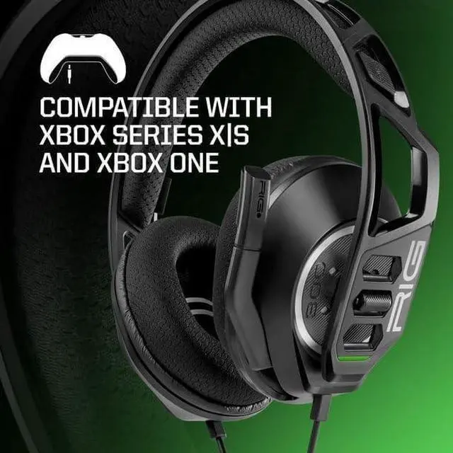 Alt view image 3 of 6 - 300 PRO HX Premier Wired Gaming Headset for Xbox Series X|S, Xbox One, PC, Nintendo Switch, Switch 2  Black, Designed for Xbox.