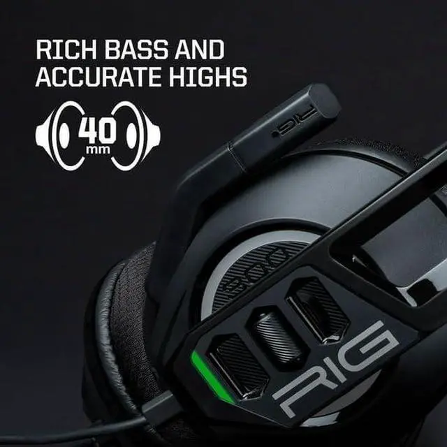 Alt view image 6 of 6 - 300 PRO HX Premier Wired Gaming Headset for Xbox Series X|S, Xbox One, PC, Nintendo Switch, Switch 2  Black, Designed for Xbox.