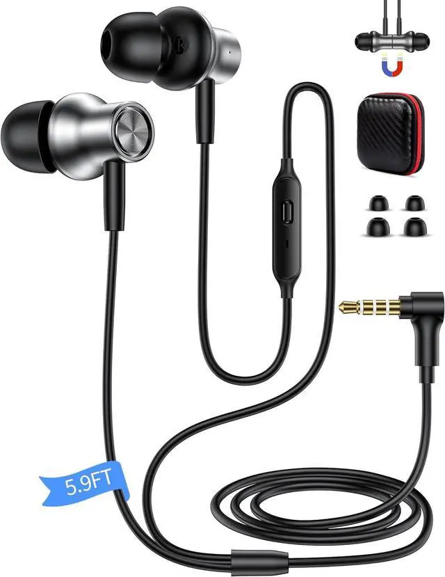 Alt view image 2 of 7 - 3.5mm Wired Earphone 5.9FT Jack Open Ear Wireless Earbuds Clip On Sports Headset Night Running Gaming Light Bone Conduction Bluetooth Headphone in Ear Earphone for iPhone 16e 16 Pro 15 Samsung Z Flip
