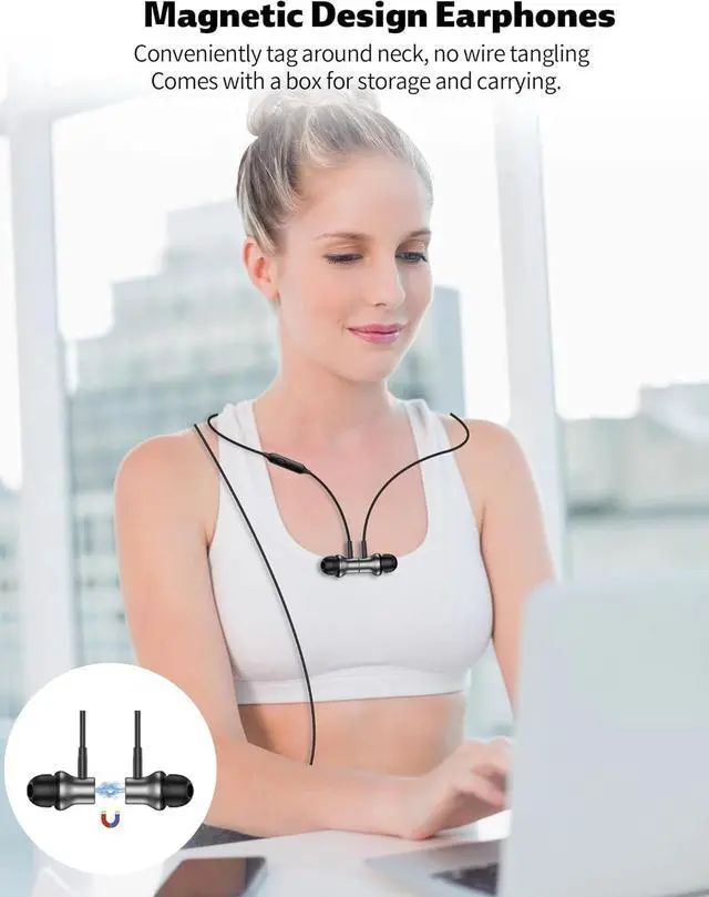 Alt view image 5 of 7 - 3.5mm Wired Earphone 5.9FT Jack Open Ear Wireless Earbuds Clip On Sports Headset Night Running Gaming Light Bone Conduction Bluetooth Headphone in Ear Earphone for iPhone 16e 16 Pro 15 Samsung Z Flip
