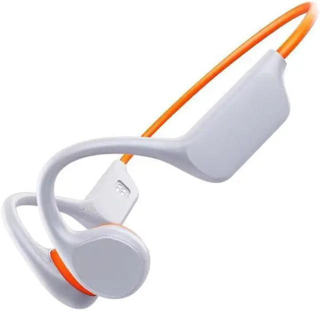 Main image of Bone Conduction Headphones Built in 32G Memory Open-Ear Wireless Bluetooth 5.3 Sports Headphones with Mic & 8H Playtime,Stereo Wireless Outdoor Earphones,IPX8 Waterproof Headset for Running,White